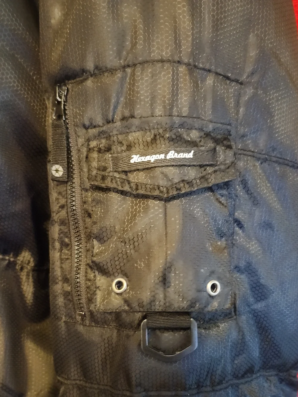 South Pole Mens Black Puffer Jacket - Insulated Winter Coat